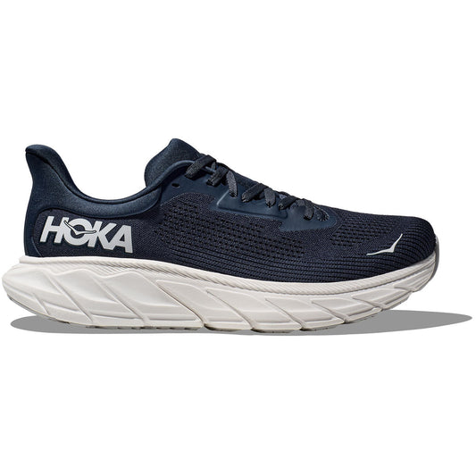 Hoka Arahi 7 Scarpe da corsa da uomo - Outer Space/Bianco